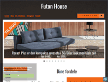 Tablet Screenshot of futonhouse.dk